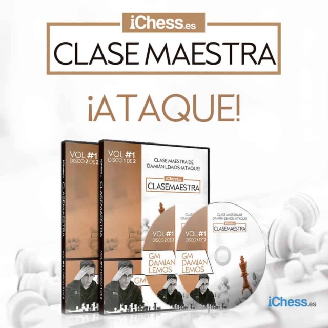 Master Class (Clase Maestra) del GM Damián Lemos Vol. 1: Ataque Clasem10