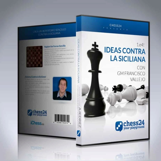 Chess24: 1)e4! Ideas contra la Siciliana- GM Paco Vallejo Ideas-10