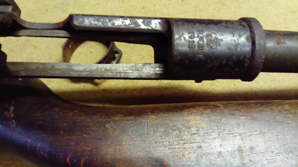 Carabine 98a ERFURT 1918 : avant & après... Xperia13
