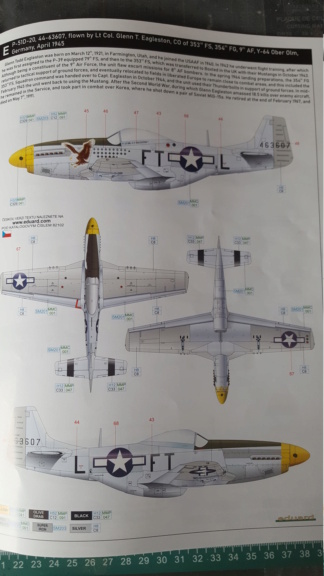 [Eduard] 1/48 - North American P-51D-20 Mustang  20220714