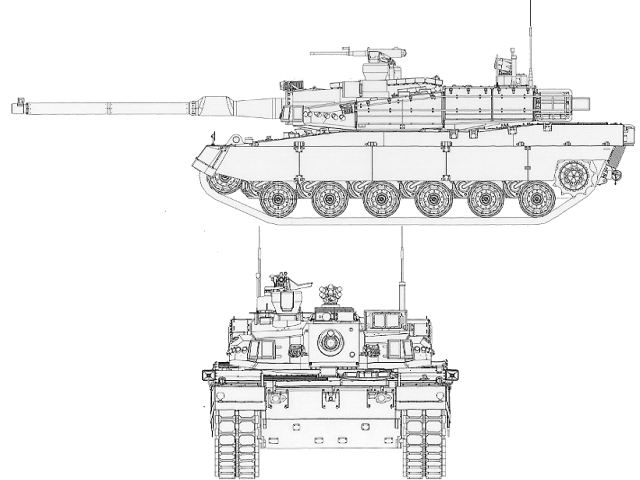 ما بين ال T-90 الروسية وال k2 black panther الكورية الجنوبية : اين تتجه البوصلة العسكرية المصرية ؟ K2_bla10