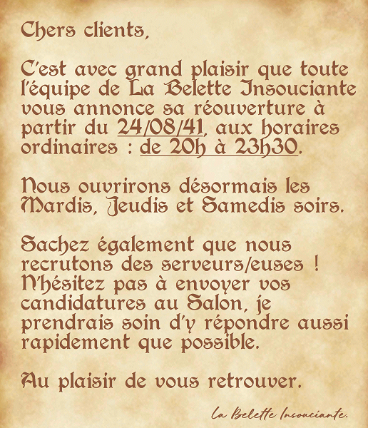 Les annonces de la Belette Insouciante Annonc11