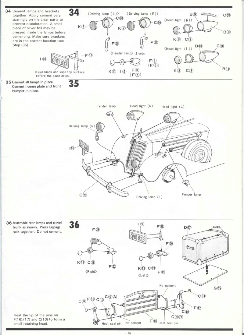 [BANDAI] PACKARD Type SEDAN 12 cylindres 1937 1/16ème Réf  Notice  Image_14