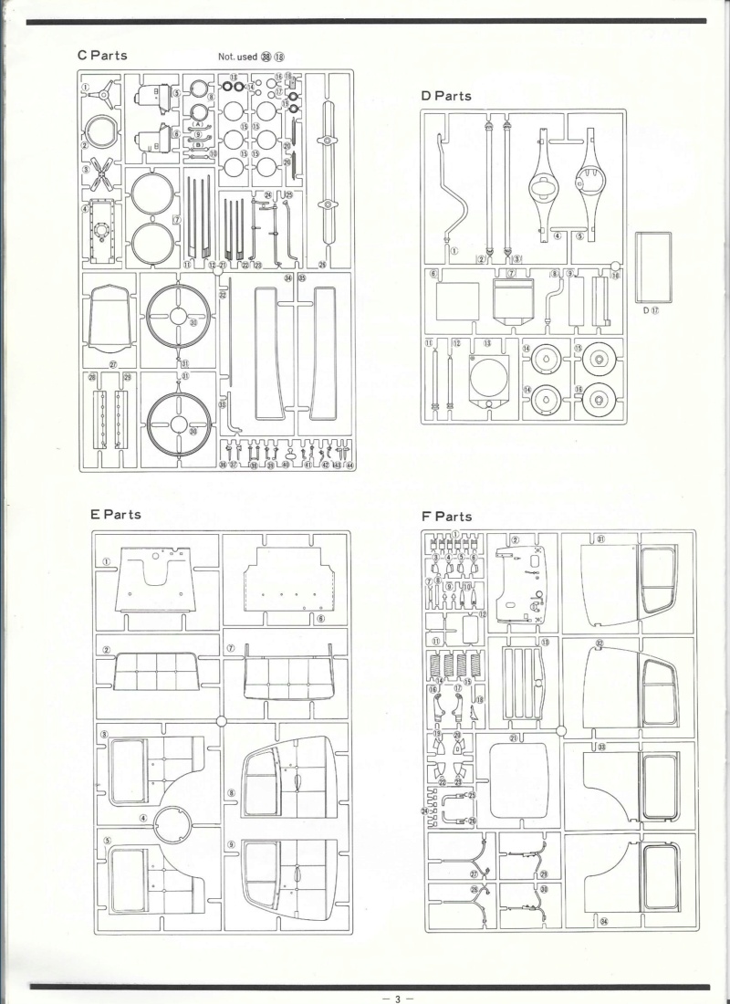 [BANDAI] PACKARD Type SEDAN 12 cylindres 1937 1/16ème Réf  Notice  Image_17