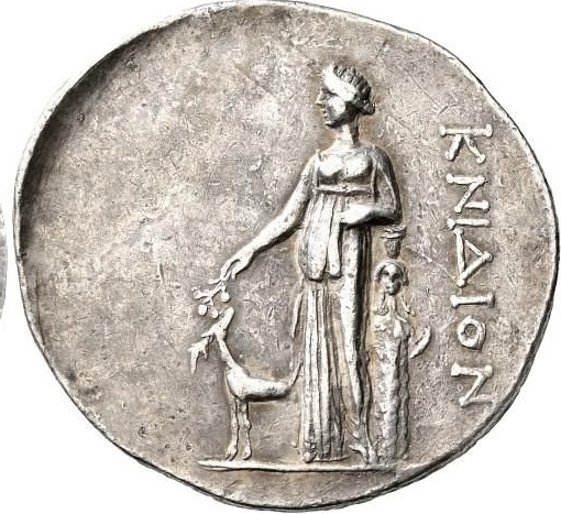 Antické mince - Stránka 3 Knidos10