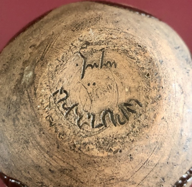 Small studio pottery with a Picasso look and a foreign signature? Image_15
