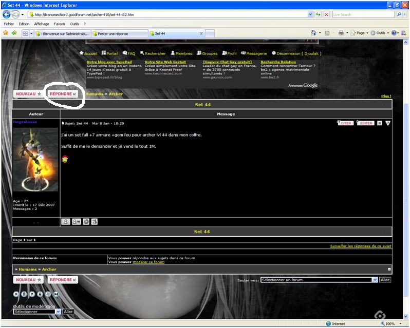 Comment utiliser le FORUM en queqlques SCREENS Sans_t14