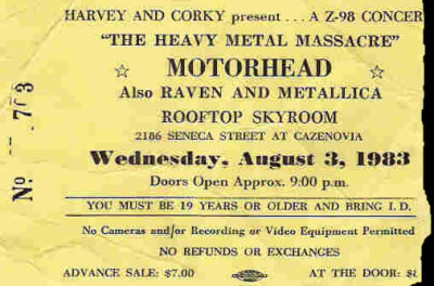 Mercredi 03 août 1983 Ticket10