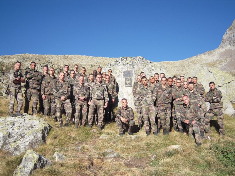 Le 1er RCP  s'est élancée à travers les Pyrénées sur "les Chemins de la Liberté". 2012_110