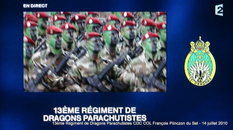 13ème Dragon Parachutiste défilé Champs Elysées Paris 14 juillet 2010 Img_7910