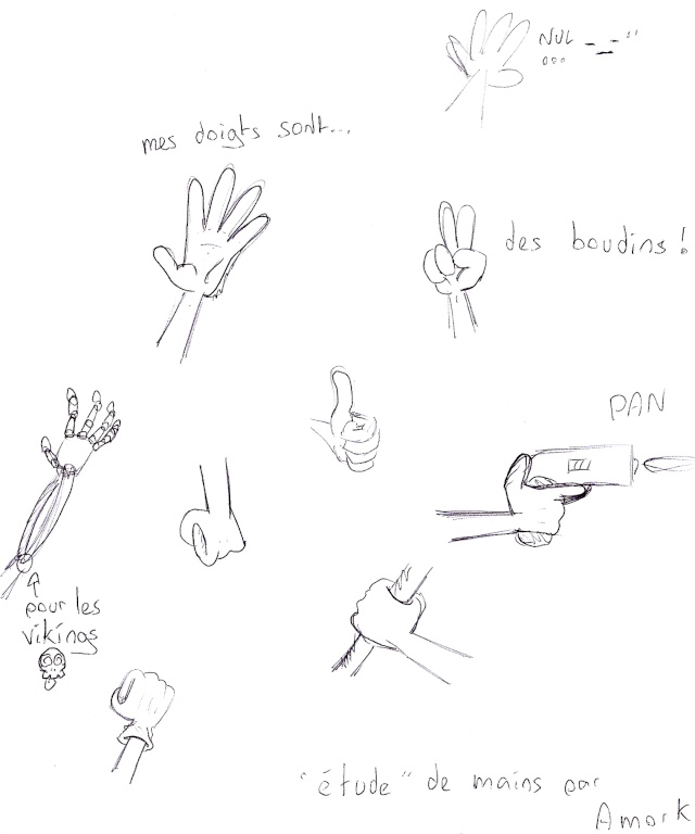 les mains Etude_10