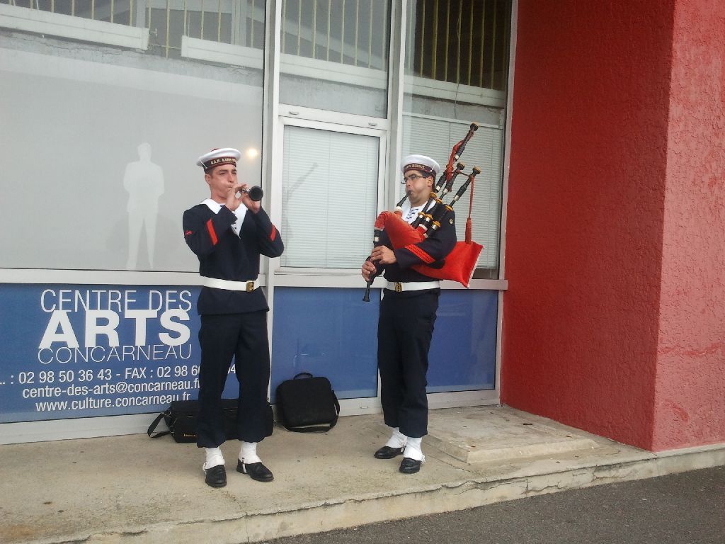 Reportage cérémonie de tradition Ecole des fusiliers à Concarneau 3011