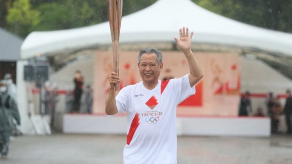 05 MAI 2021 PREMIER JOUR DU RELAIS DE LA FLAMME OLYMPIQUE DE TOKYO A KUMAMOTO 1_110