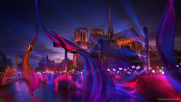 PARIS 2024 PROJET D'UNE CEREMONIE D'OUVERTURE SPECTACULAIRE SUR LA SEINE   2021-115