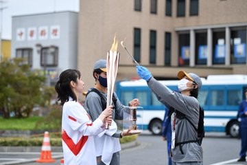 30 mars 2021 LA FLAMME TRAVERSE LA PREFECTURE DE GUNMA Gunma210