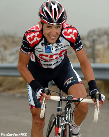 Carlos Sastre (Caisse d'Epargne) Vuelta10