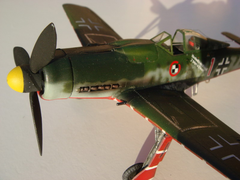 Fw-190 D9 Papagei Staffel Rote 1 Academy Dsc01510