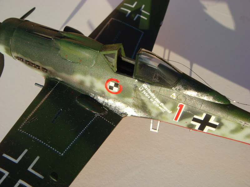 Fw-190 D9 Papagei Staffel Rote 1 Academy Dsc01511