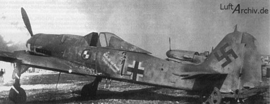 Fw-190 D9 Papagei Staffel Rote 1 Academy Fock_110