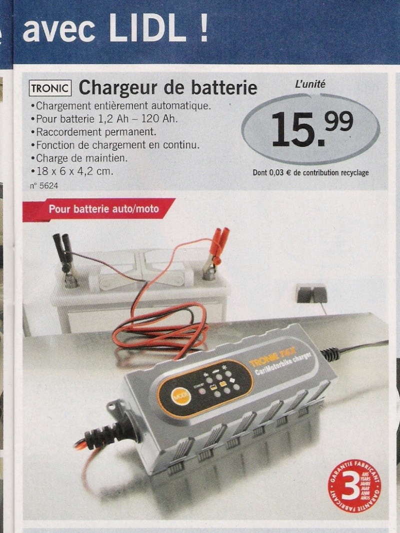 chargeur de batterie Charge10