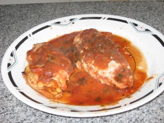 Blanc de poulet et salsa  Img_1635