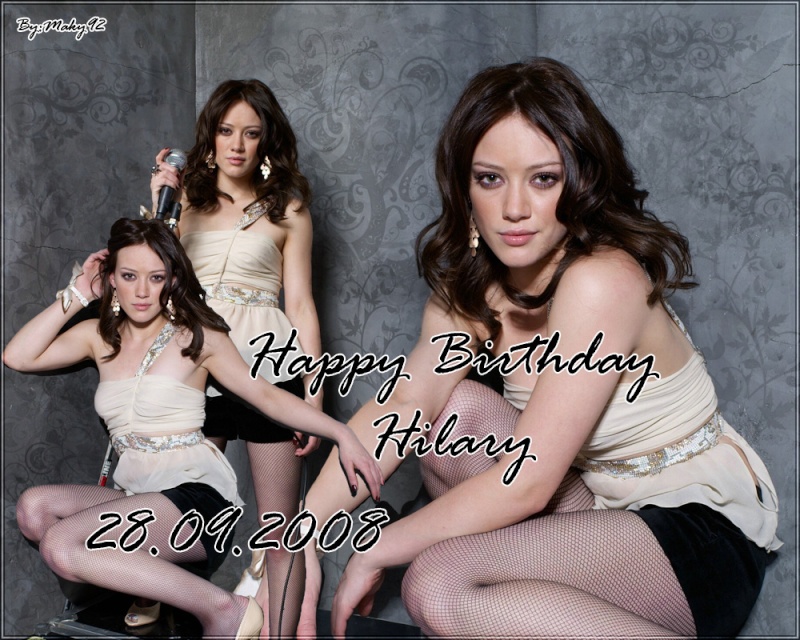 Happy B-Day .... =) Hilary20