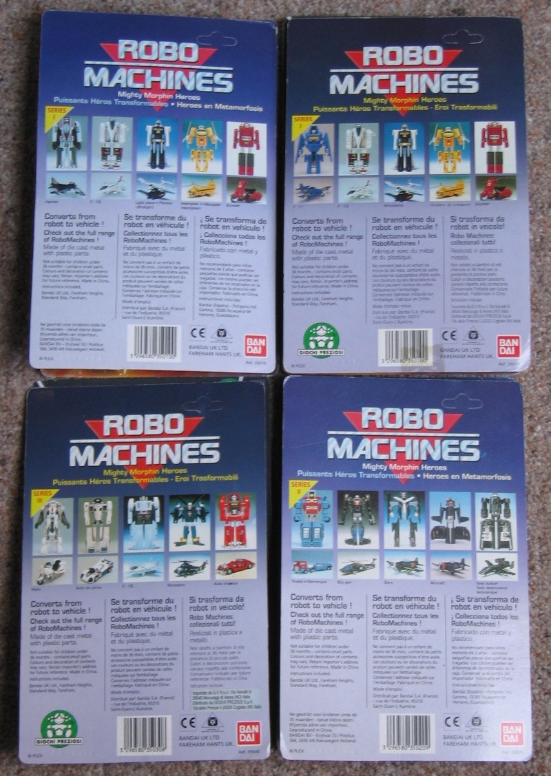 Gobots, Robo Machines (Bandai) 1990 - Rééditions Robo_m11