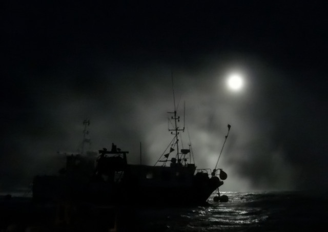 Au port, soir de tempête P1010210