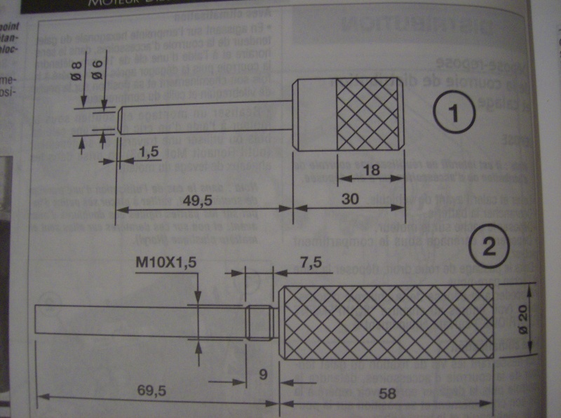 [Moteur 1.5DCI]Fabrication piges moteur pour courroie distri 01210