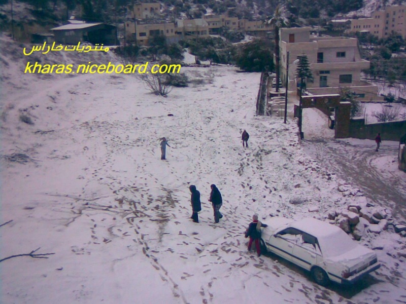 صور الثلوج في خاراس ... منطقة واد العرب 15821518