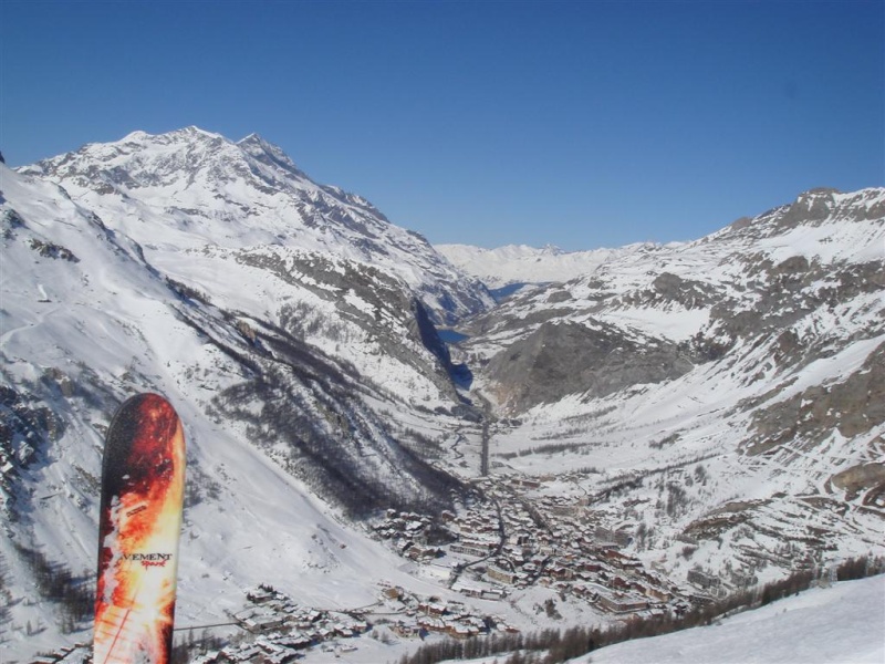 Survol de Val d'Isère en parapente Dsc05817