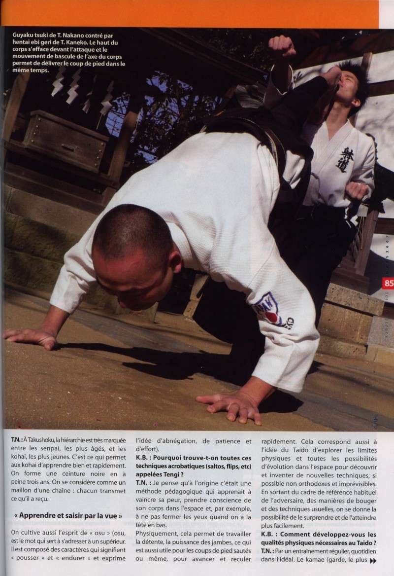 Le Taido dans la revue "Karaté Bushido" Karate11
