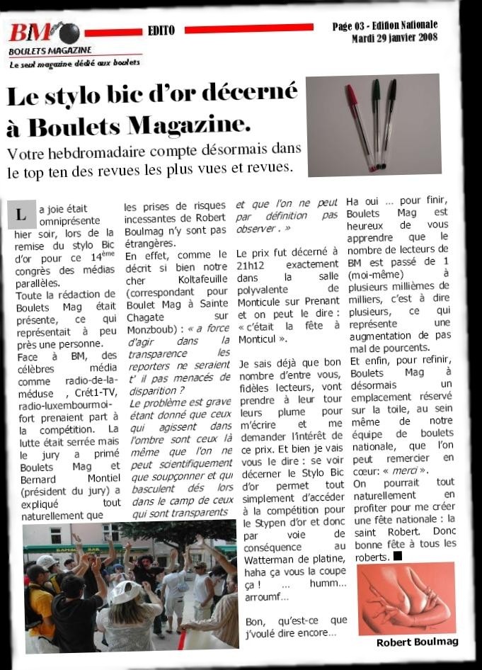 Boulets magazine du 29/01/08 20080110