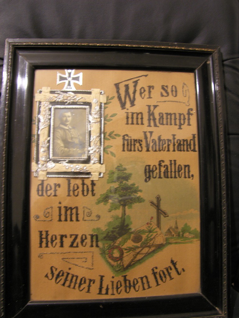cartes mortuaires allemandes Sh104514