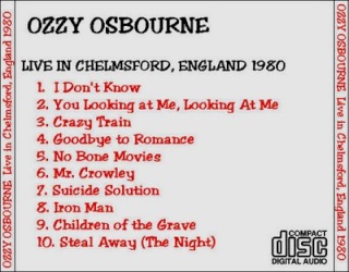 OZZY OSBOURNE - Live in chelmsfod, ENGLAND 1980 Ozzych11