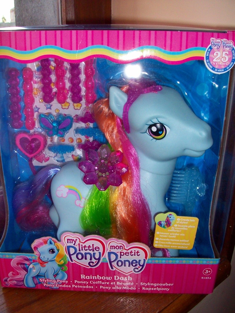 Mon 1er poney - Arrivée de Rainbow Dash 100_0212