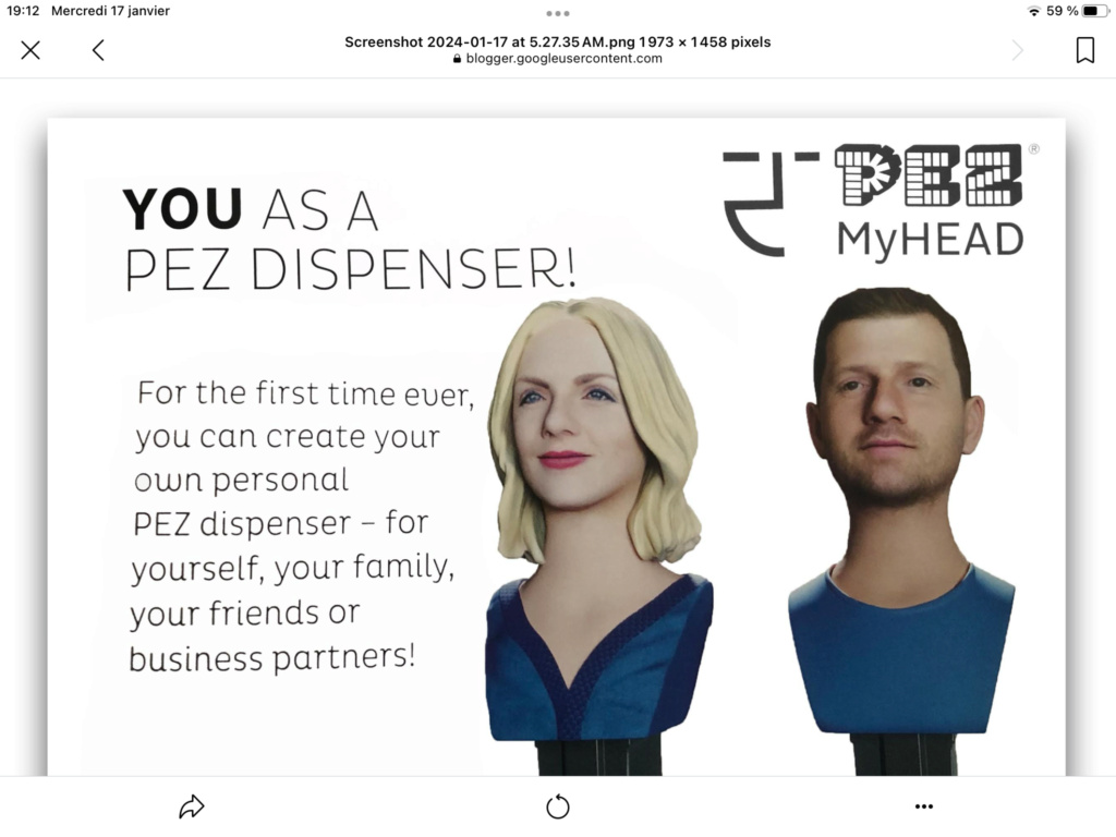 You can be … a Pez dispenser !!!! 85d7bb10