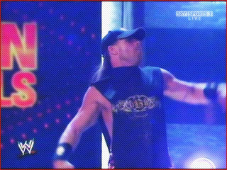 Chris Jericho vs Shawn Michaels vs Edge Shawn018