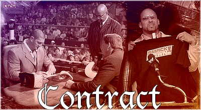 Signature du contract