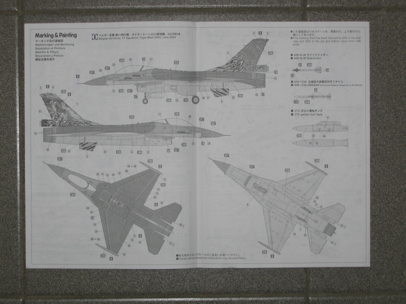 [Hasegawa] F-16A Fighting Falcon "Tigermeet 2003" Civil_13