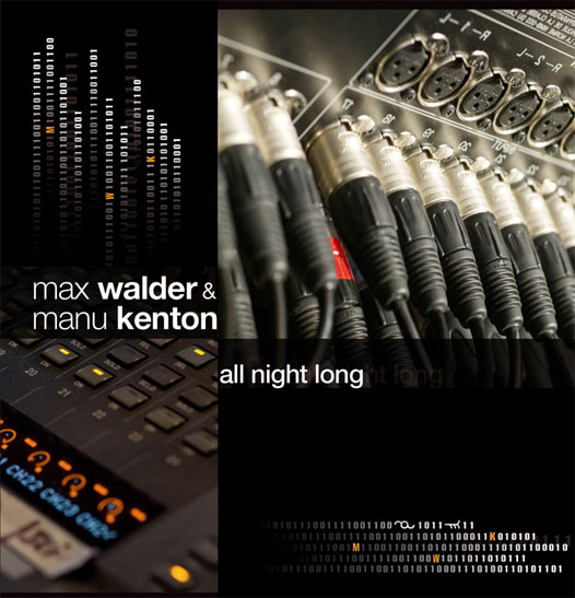 (cd)  Max Walder & Manu Kenton / All night long Cover110