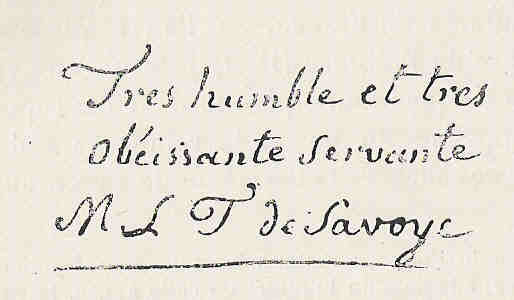 La duchesse de Polignac - Page 17 Signat10
