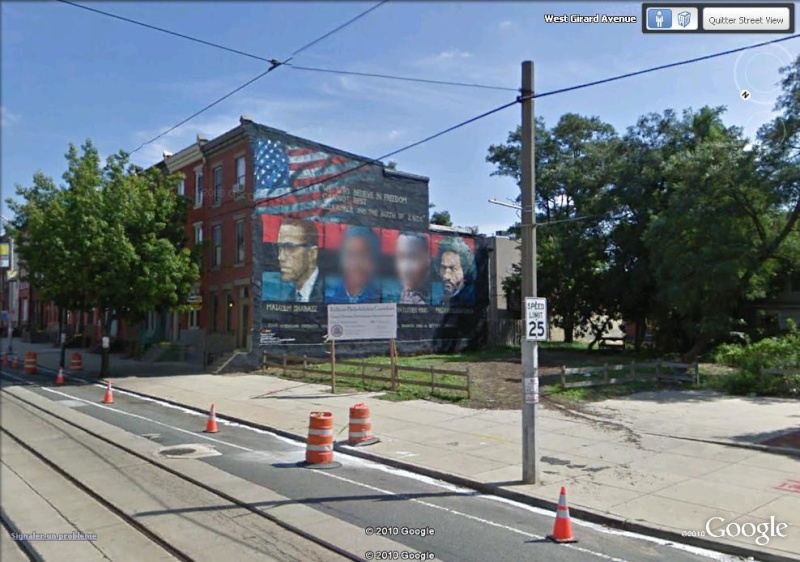 STREETVIEW : les fresques murales de Philadelphie  Freedo10