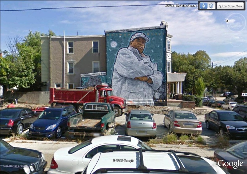 STREETVIEW : les fresques murales de Philadelphie  Herman10