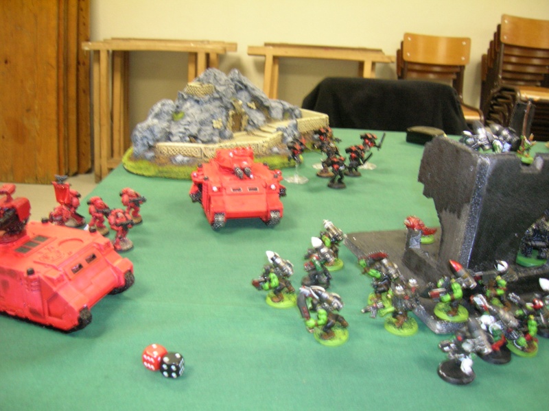 Orks contre Bloods Angels - 1500pts Charge11