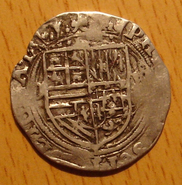 1 Real de Felipe II (México, 1556-1598d.c) Error en Leyenda Dsc03010