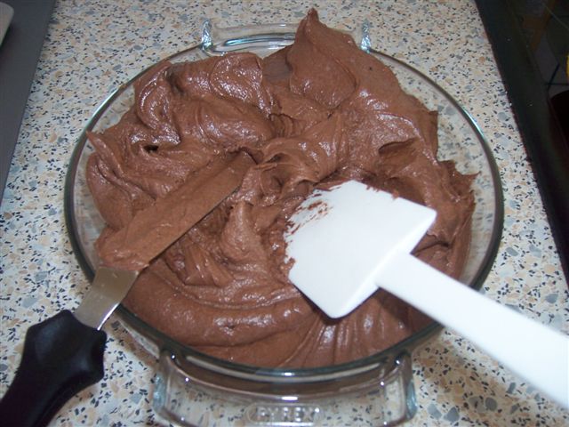 crème au beurre au chocolat (sans oeuf, sans gluten) 000_1515