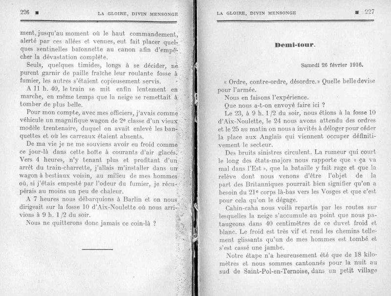 MEMOIRES DE GUERRE La Gloire divin mensonge (livre complet) - Page 4 22622710