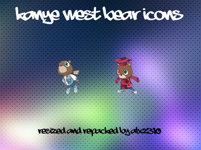 [Icon] Kanye West Bear Icons Previe12