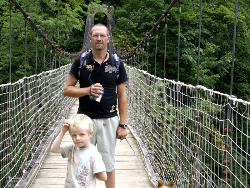 pont suspendu en savoie Vacanc20